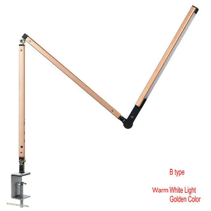 Lampe de bureau moderne à bras long avec variateur d’intensité et économie d’énergie — LZ4X9P