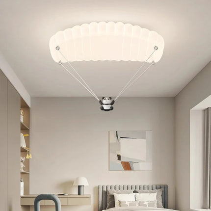 Plafonnier enfant en forme de parachute panda — LZ4X9P7