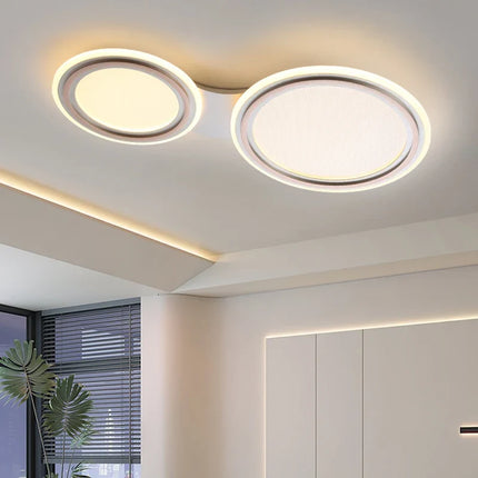 Plafonnier moderne en métal pour intérieur élégant et créatif — LZ4QX9