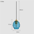 Bleu 13CM / 4 W (max. 100) / CHINE