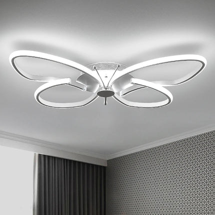 Plafonnier LED décoratif papillon à intensité variable moderne — LZ4X9T1