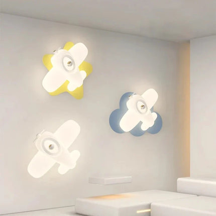 Applique murale hélicoptère pour chambre d’enfant moderne et chaleureuse — LZ4QX7B