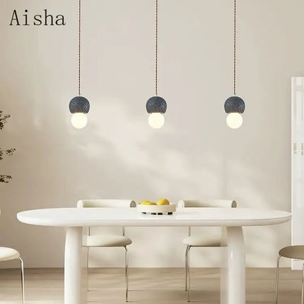 Suspension intérieure design nordique wabi-sabi créative — LZ4P9XQ
