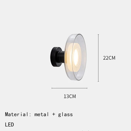 Applique murale LED en forme de bol pour éclairage hôtelier — LZ4P9X2
