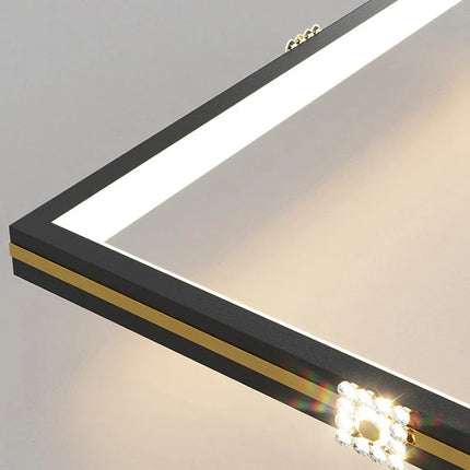 Plafonnier LED moderne pour salon et chambre, design original — LZ4X9T