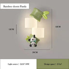 Pousses de bambou Panda / 3 températures de couleur