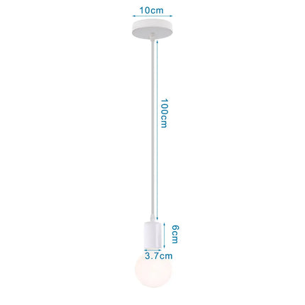 Plafonnier LED style industriel rétro pour décoration intérieure — LZ4X9J2