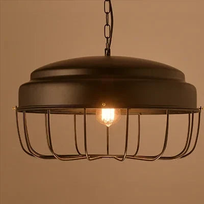 Suspension vintage style industriel avec ampoule LED E27 pour cuisine et bar — LZ4X9P2