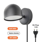 Interrupteur zippé noir / Blanc froid 6000K