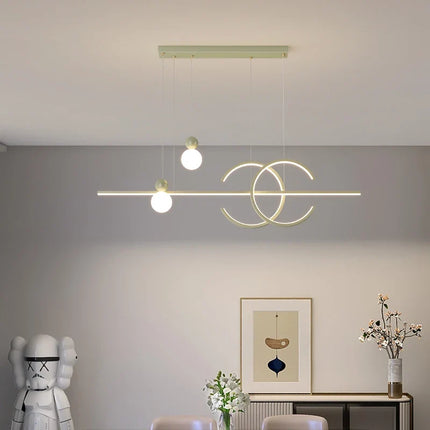 Lustre suspension style nordique moderne crème millet — LZ4X9Q