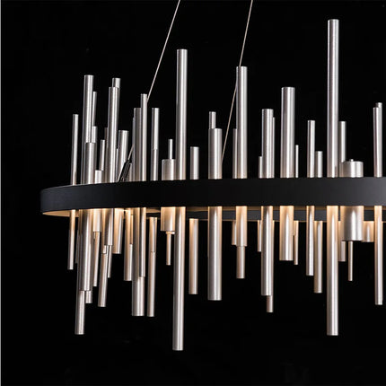 Suspension LED en acier inoxydable pour décoration intérieure — LZ4X9P