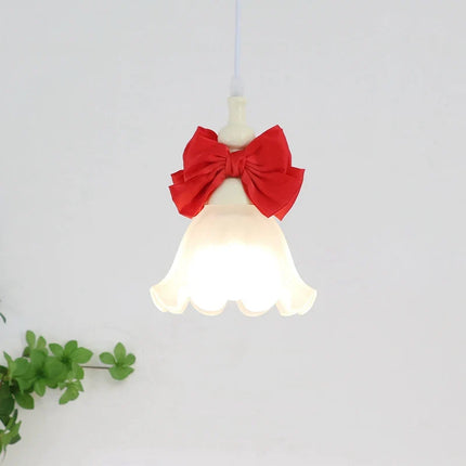 Suspension romantique pour enfants avec abat-jour en verre — LZ4XJ9