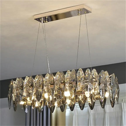 Lustre moderne en cristal pour décoration intérieure 2024 — LZ4X9B