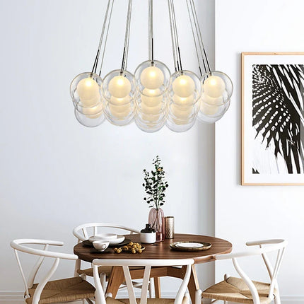 Suspension boule LED moderne pour salon et salle à manger — LZ4X9P2