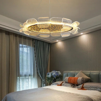 Suspension en acrylique au design moderne pour intérieur élégant et romantique — LZ4X9P