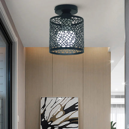Suspension en fer au style rétro pour décoration intérieure — LZ4X9J
