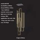 8 lumières-100cm / Lumière blanche
