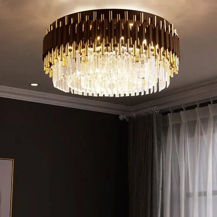 Plafonnier LED suspendu en cristal style nordique décoratif — LZ4X9P2Q