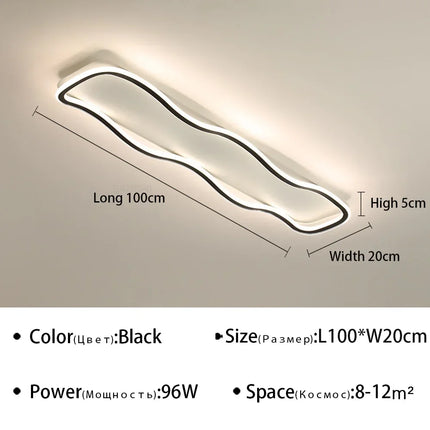 Plafonnier LED moderne pour décoration intérieure lumineuse — LZ4X9Q2