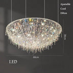 Warm Light / Dia60cm / Clear Crystal