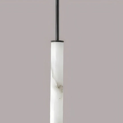 Lustre intérieur en marbre et laiton avec cordon réglable 3000K — LZ4X9P2