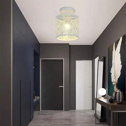 Suspension en fer au style rétro pour décoration intérieure — LZ4X9J