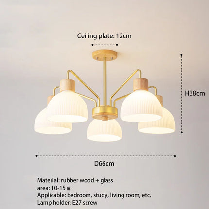 Suspension moderne avec abat-jour en verre pour îlot de cuisine — LZQ7X2