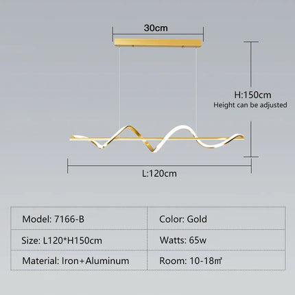Suspension LED au design minimaliste et moderne — LZ4X9P2