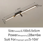 Noir 100CM 1 / Blanc froid SANS RC