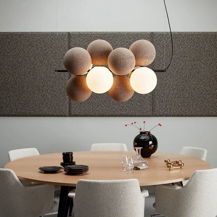 Suspension créative en flanelle style nordique pour intérieur moderne — LZ4P9X