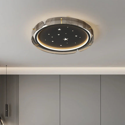 Plafonnier LED minimaliste avec effet ciel étoilé haut de gamme — LZ4P9X