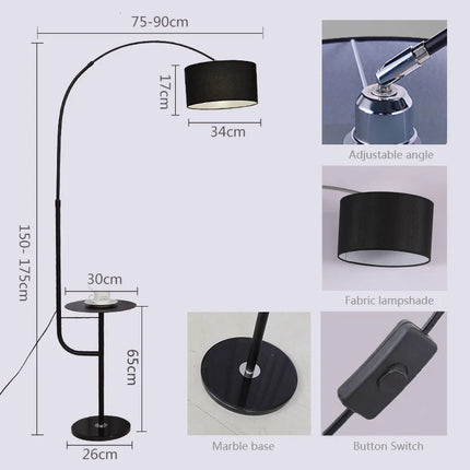 Lampadaire moderne au design nordique pour intérieur — LZ4X9T2