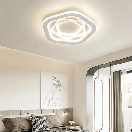 Plafonnier LED contemporain pour décoration intérieure élégante — LZ4X9P2