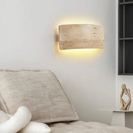 Applique murale LED étanche style wabi-sabi pour jardin extérieur — LZ4X9P2
