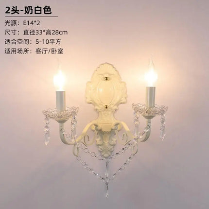 Applique murale décorative en cristal pour éclairage intérieur — LZ4X9T1