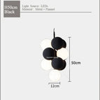 03-H50cm noir / Blanc chaud