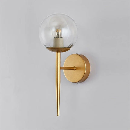 Applique murale LED nordique boule de verre décorative — LZ4X9P
