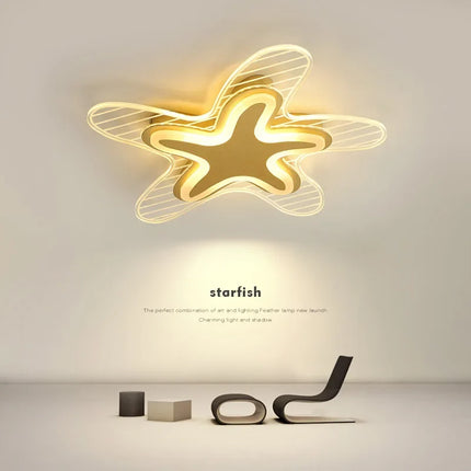Plafonnier LED en forme d’étoile pour éclairage intérieur décoratif — LZ4X9T