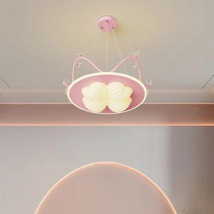 Lustre suspension nuage cristal décoratif pour chambre d'enfant — LZ4QX9