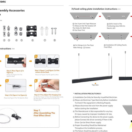 Suspension LED moderne pour bureau et salle à manger — LZ4X9Q2