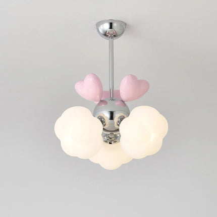 Lustre moderne chaleureux pour chambre enfant style princesse — LZ4X9P2Q