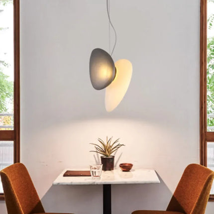 Lustre suspension LED en verre style nordique pour hôtel — LZ4V9QJ
