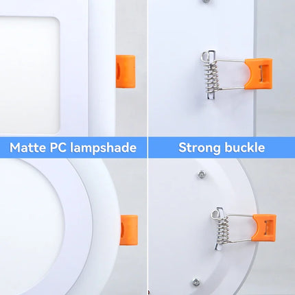 Plafonnier encastré LED lumière froide au design moderne pour intérieur — LZ4X9T2