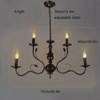 6 lumières / Lumière chaude