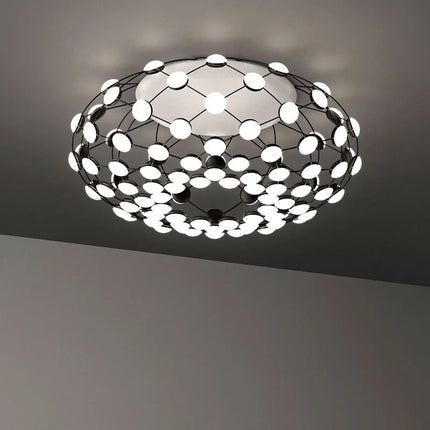 Lustre Designer italien Led nordique noir blanc salle à manger filet de pêche