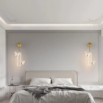 Applique murale LED papillon style nordique pour décoration intérieure — LZ4M7Q9