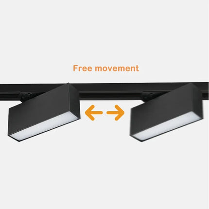 Plafonnier LED Cree sur rail pour éclairage de magasins et intérieurs — LZ4X9J