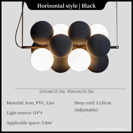 Lustre LED moderne et créatif pour cuisine et intérieur — LZ4X9P2