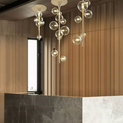 Lustre LED créatif pour intérieur moderne et élégant — LZ4X9P2