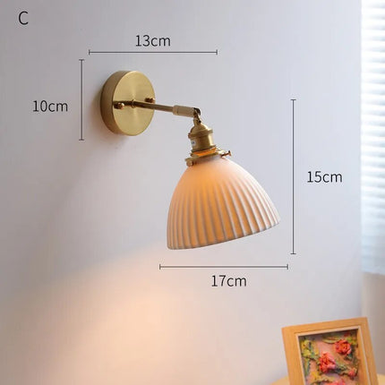Applique murale LED style nordique japonais — LZ4X9Q2F